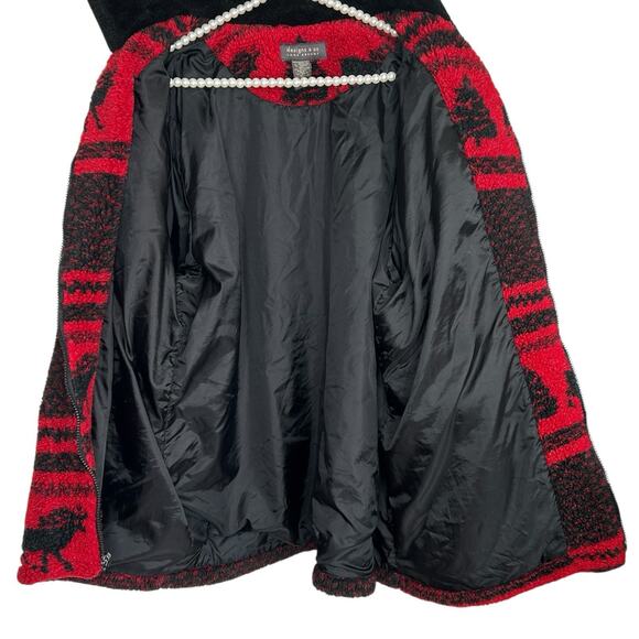 Lane Bryant Southwestern Fleece Zip Jacket Womens 14/16 Outdoors Western Rodeo‎ - Picture 9 of 13